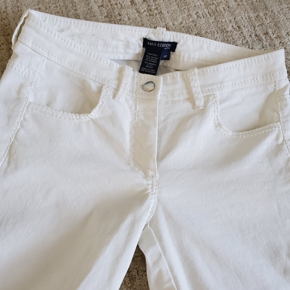 Max Edition White stretch skinny jeans - Picture 2 of 4